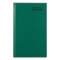 Rediform Office Product Nat'lBrand, Emerald Series Account Book, Green Cover, 500 Pages, 12 1/4 X 7 1/4 56151